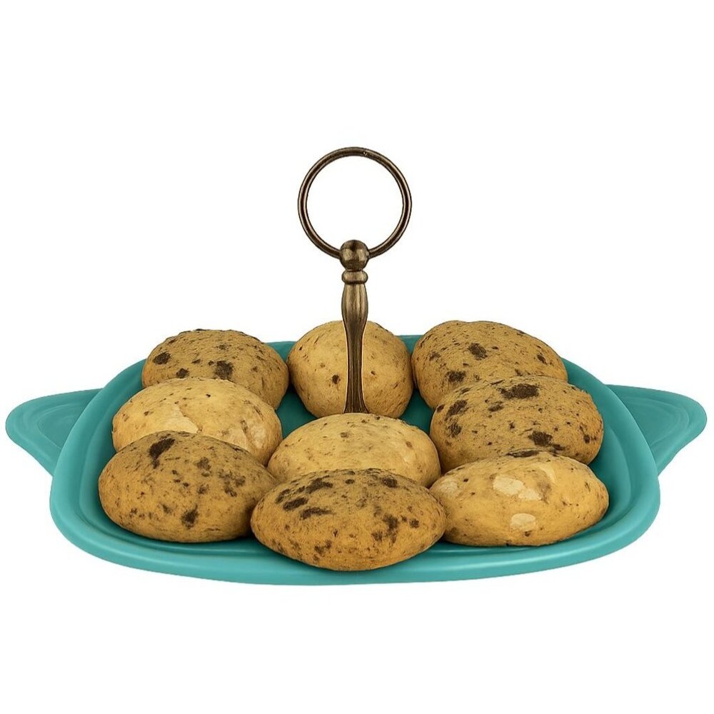 Fiestaware Fiesta Single Tier SERVING Server Plate Dish Platter Turquoise CERAMI